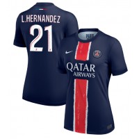 Echipament fotbal Paris Saint-Germain Lucas Hernandez #21 Tricou Acasa 2024-25 pentru femei maneca scurta